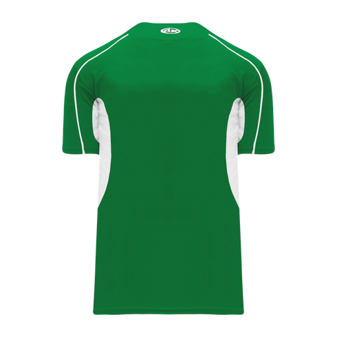 Athletic Knit One Button Pro Placket Baseball Jersey with Underarm Inserts (BA1745)